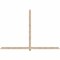 Ekena Millwork Eugene Smooth Timber Gable Bracket, Douglas Fir, 108"W x 72"H x 3 1/2"D x 3 1/2"F, 16/12 Pitch GBW108X72X0404EUG00SDF - alternate 1